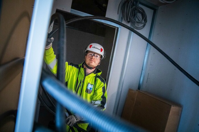 Tek17 bremser vannbåren varme