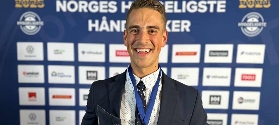 Han er Norges Hyggeligste Håndverker 2025