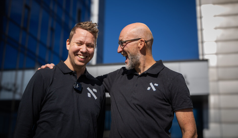 F.V: Aleksander J. Wiggen og Frode Holthe i NemiTek Trøndelag.
