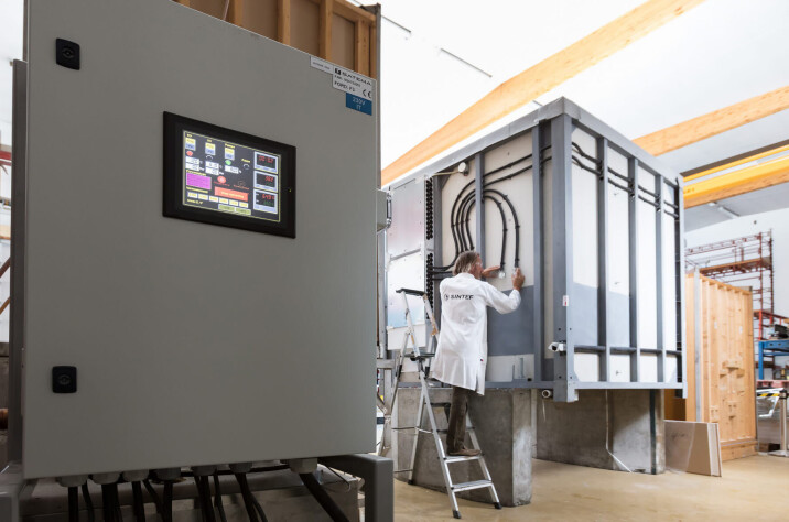 Her er den nye rørleggerjobben, og den er vanskelig