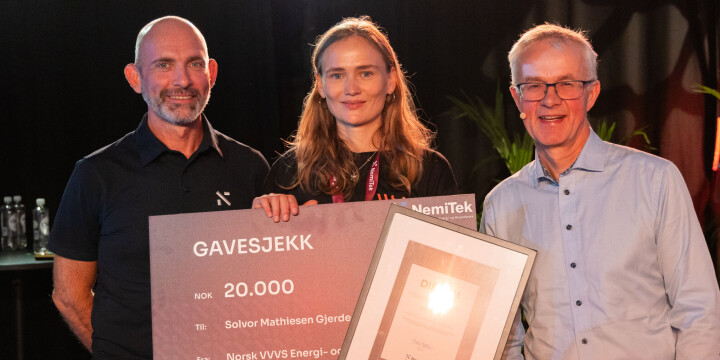 Vant masterpris for oppgave om nøyaktigheten i energimerker