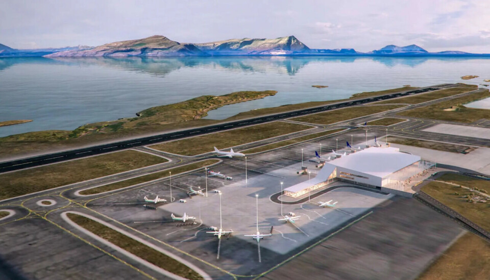 Illustrasjonsbilde av nye Bodø lufthavn.