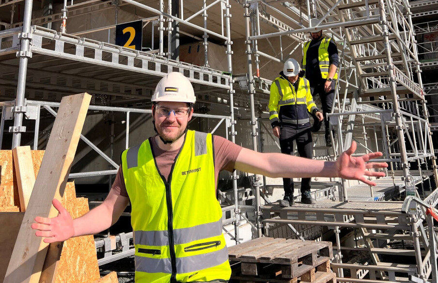 Sparte over 1000 arbeidstimer med prefabrikkerte rør