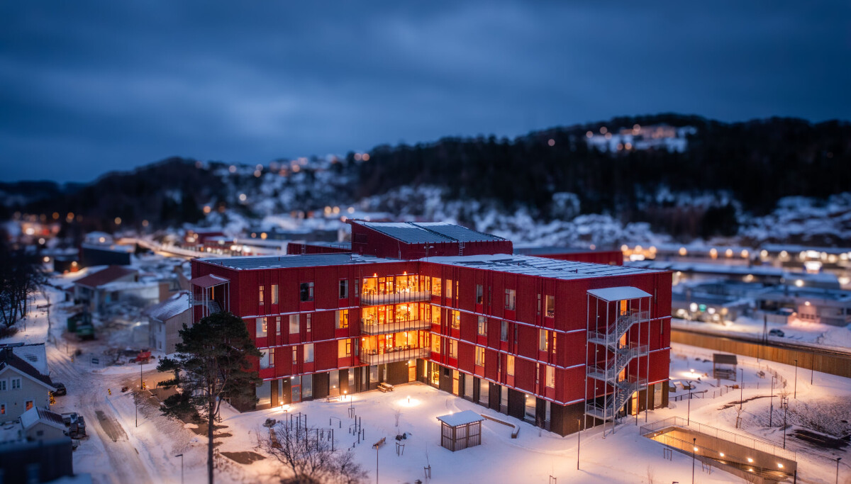 Lindesnes helsehus: Norges mest energieffektive helsebygg